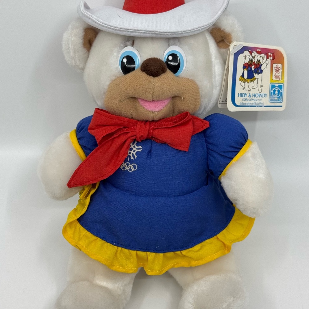 Hasbro Heidi Plush Calgary 1988 Olympic Mascot
